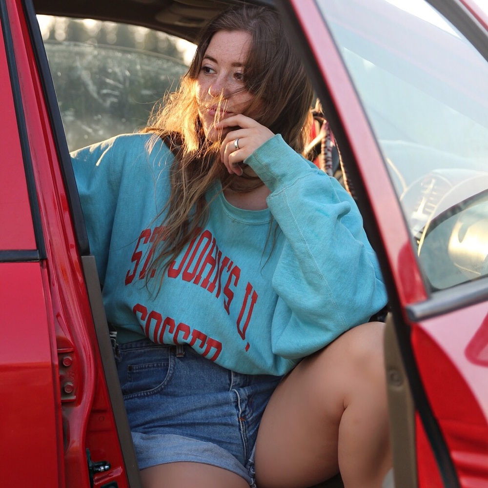 Crop sweatshirt